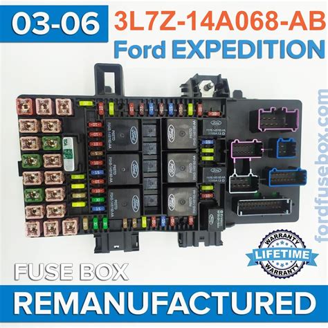 2003 ford truck expedition 4wd v8 central junction box|2003 Ford Expedition fuse box.